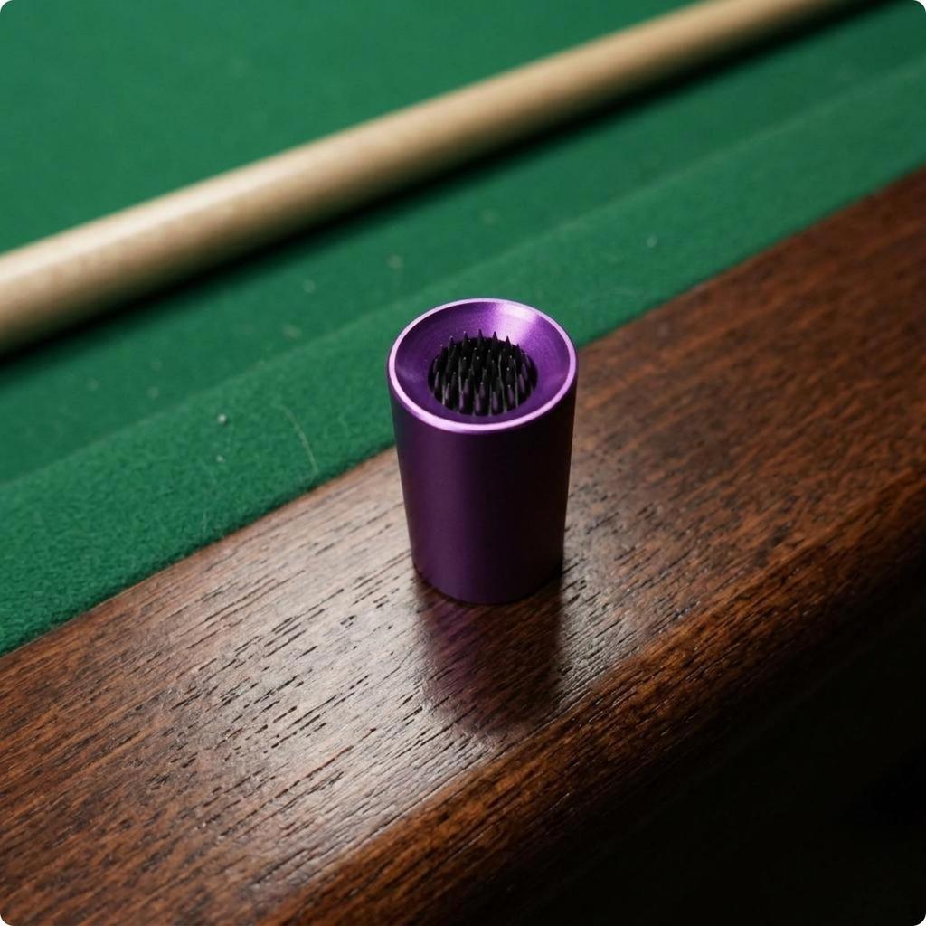 Leather Cue Tip Repair Tool Improves Chalk Adhesion Scuffer Aerator FinePointed Points