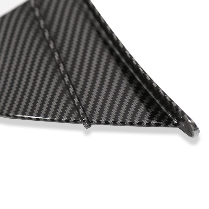 1 pereche de spoiler aerodinamic universal pentru motociclete cu aripa pentru motociclete modificată pentru decorarea motocicletei