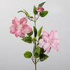 5pcs Artificial Flower 86cm Cream Clematis Branch Home Living Room Decoration Fake Flowers Simulated Creams Clematises Plant