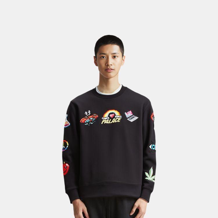 Palace Mixed Media Bitmap Crew P22CS206