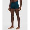 Lululemon Always In Motion Boxer Brief 3   3 Pack IndochIne Blue Pelican raInforest Green