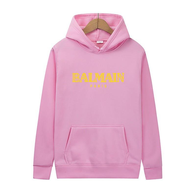 Winter Fall Fleece Hooded Sweatshirt Unisex Couple Loose Fit Streetwear
