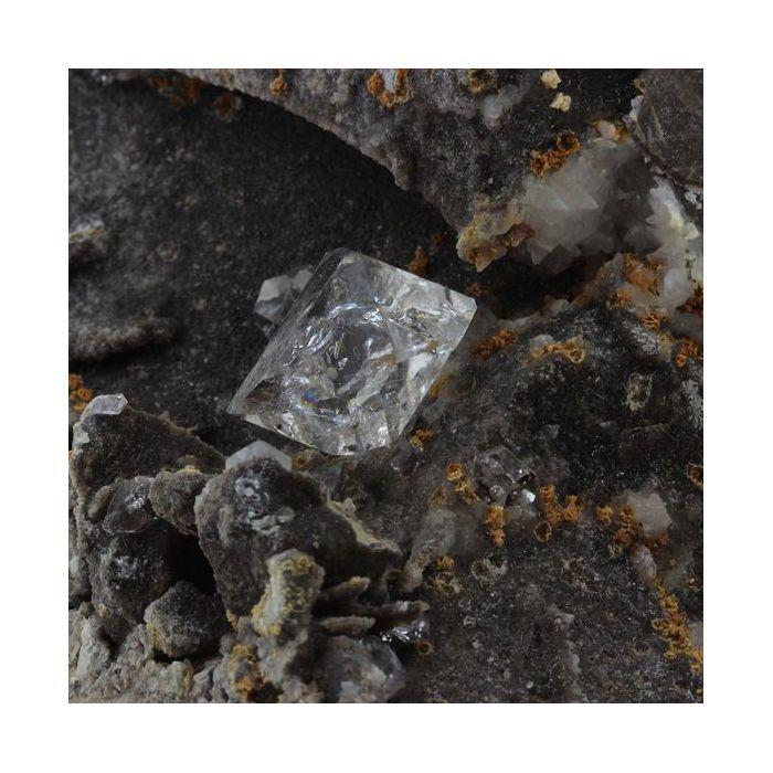 Pierres et Minéraux. Septaria, Quartz Diamant. 1335.1 ct. Ribiers, Hautes-Alpes, France. Rare.