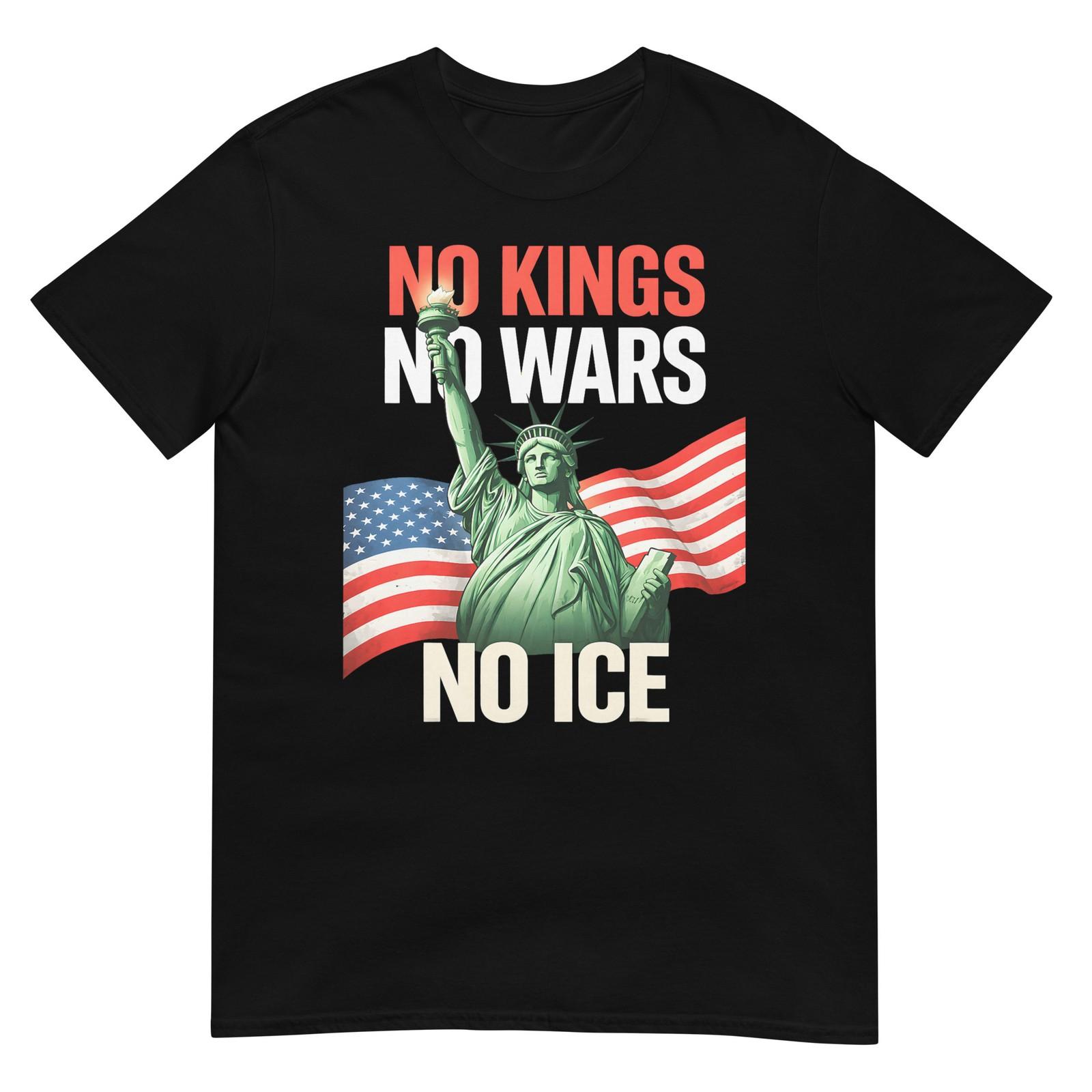 No Kings No Wars No ICE T-Shirt XXXXL