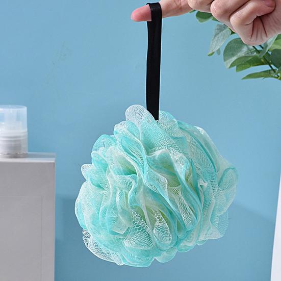 Shower Sponge Highly Absorbent Super Soft Nylon Shower Bath Sponge Shower Exfoliating Scrubber Bathroom Supplies
