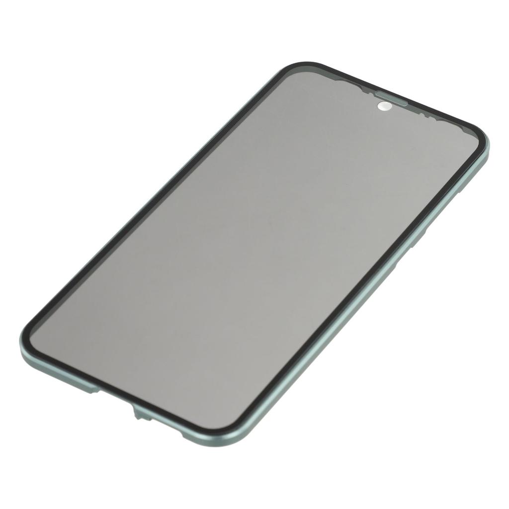 For Samsung Galaxy S25+/S24+ Case with Anti-Spy Screen Protector/Lens Film Tempered Glass Metal Phone Cover Magnetic Clasp