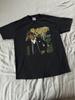 Vintage Rod Stewart Konzert T-Shirt Größe L Schwarzes Band-T-Shirt