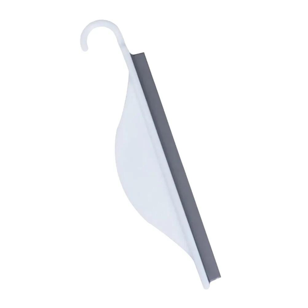 Silicone Scraper Portable Bathroom Glass Cleaner for Glass Cleaning, Bathroom Window Wiper Tool, No Stripe Cleaning Supplies