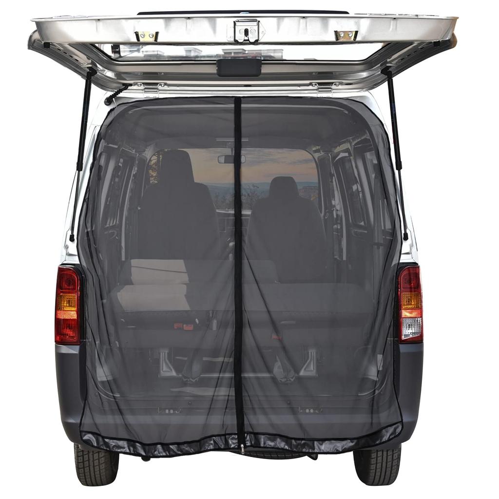 ZATOOTO Insect Repellent Net for Car Rear Screen Car Easy Back Door Insect Ventilation Strong Disaster Prevention Car Camping Car 160cm x 1 CT113