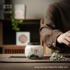 Chinese ceramic tea can, small sealed tank, storage tank, universal tea packaging box, tea tank, tea warehouse, gift gift