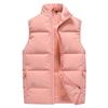 Windproof Korean-Style Unisex Down Vest: Warm, Trendy, Plus Size, Autumn/Winter, Two-way Zipper, for Couples & Teens