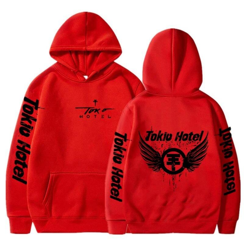 New Hoodies Tokio Hotel Sweatshirts Hoodies Tokio Unisex Autumn Winter Fleece Streetwear Tops