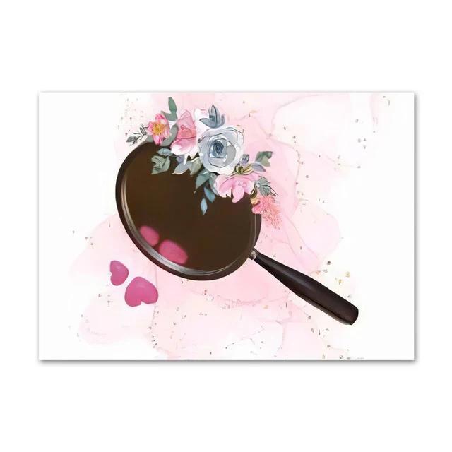 Hair  Salon Canvas Painting Decoration Aesthetic Wall Art Living Room Home Decor Gift