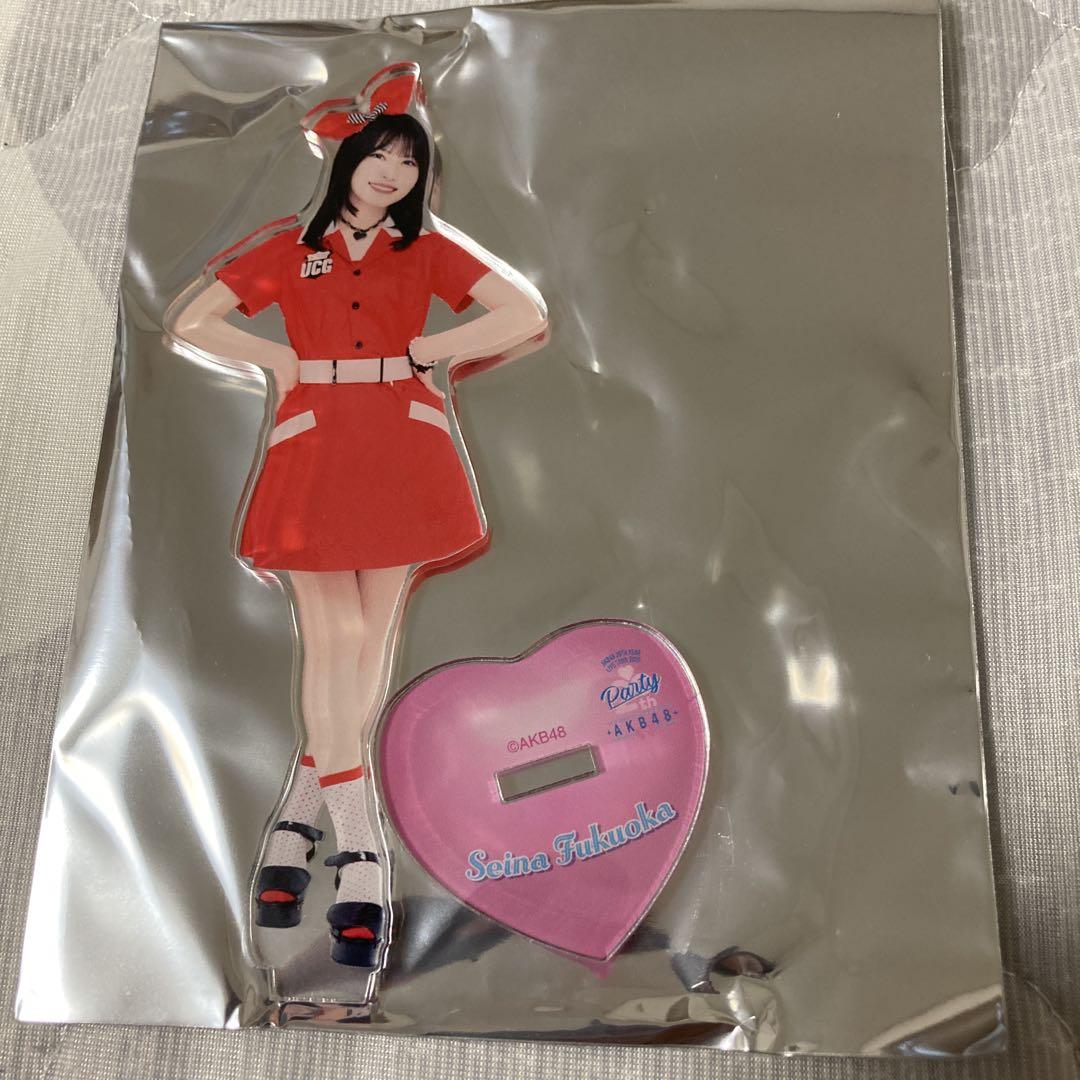 

[Б/У] AKB48 Фукуока Сэйна Акриловая подставка Специальная лотерея