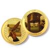 250th Anniversary Commemorative Coin Independence Day Founding Medal Challenge Coin Embossed Metal Coin Color Printed Badge