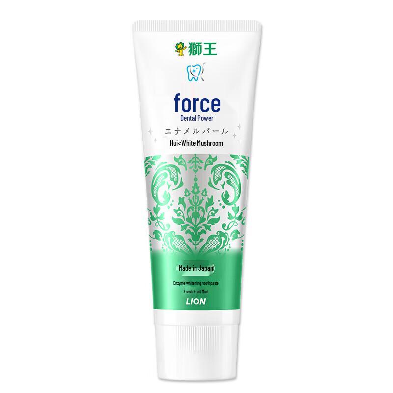 Lion ZURAN Enzyme Whitening Toothpaste Fresh Fruit Mint 130g x 2