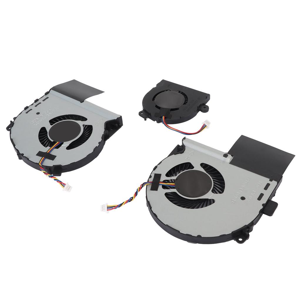 3pcs CPU GPU Cooling Fan Replacement Compatible for Asus ROG STRIX GL703GS GL703GS DS74 GL703 Laptop