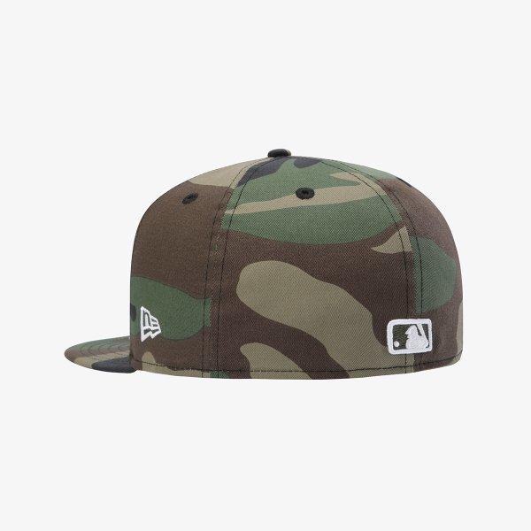 New Era Detroit Tigers Basic Fitted Cap Woodland Camo 15131705