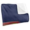 Superman Man Of Steel Dad Soft Touch Blanket