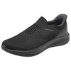 Skechers SLADE Comfortable Versatile Breathable Supportive Rebound Walking Shoes Men Sneaker Black 211375-BBK