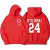 Stilinski 24 Printing Clothing Mens Hoodie