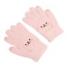 1-2pair Adorable Gloves Portable Winter Gloves Cute Soft Fluffy Plush Winter Gloves Cartoon Bear Winter Warm Full Finger Gloves