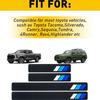 4x Car SUV Door Sill Protector Scuff Plate Panel Step Cover For Toyota Rav4 C-HR
