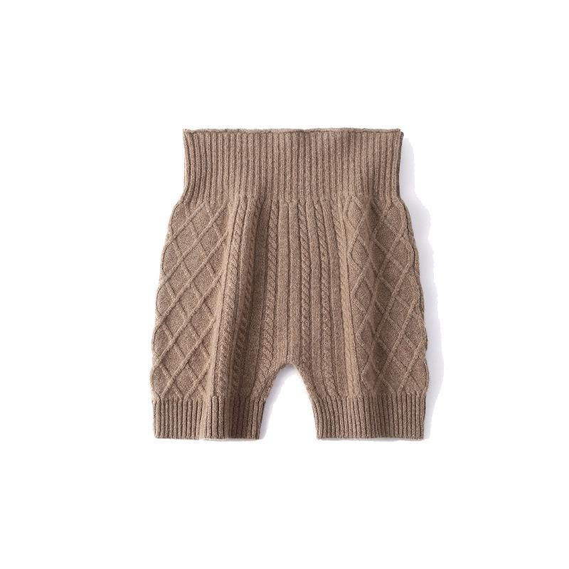 2026 Le Ka Sha Women's High Waist Cashmere Knit Safety Shorts