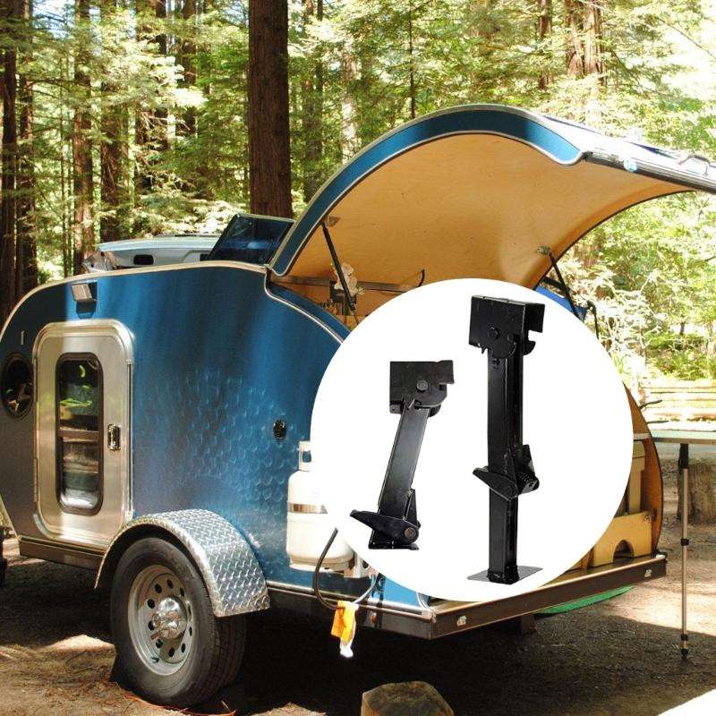 Strong Folding RVer Lift 450kg Load Capacity Tool Free Quick Setups Stabilizers Legs for Travel Trailers & RVs
