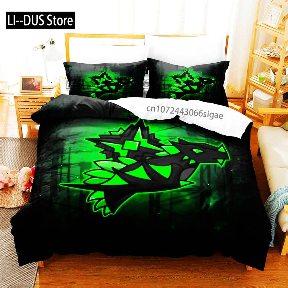 

Comforter Hip Hop Style Bedroom Geometric Angry Dash Single Double Queen King Size Bedding Set Housse De Couette Douze Comforter (quilt)-EU Single(135*200cm)3pcs