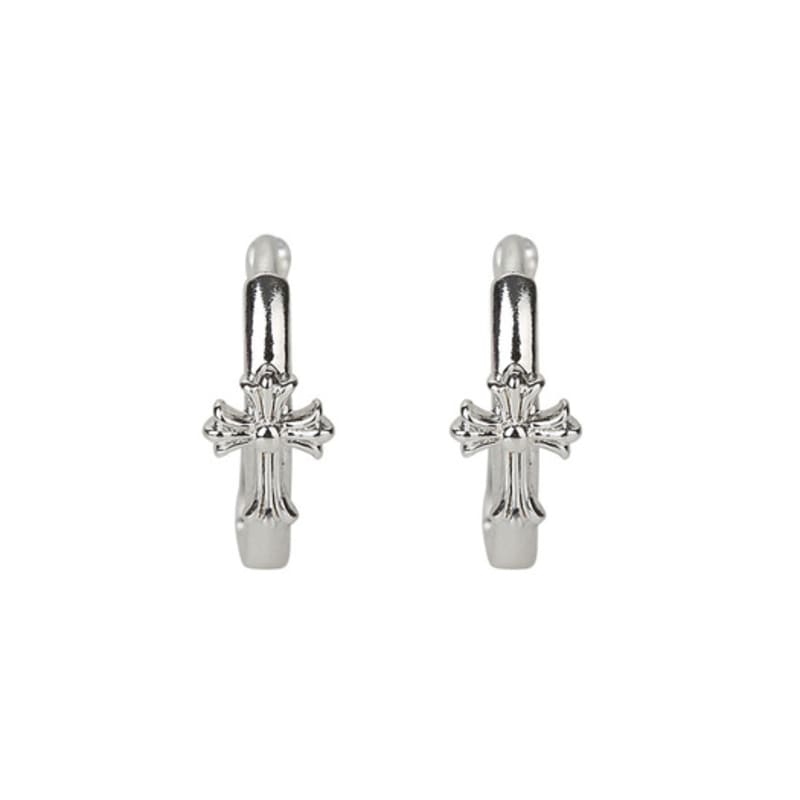 Charmy Cross Point-earring