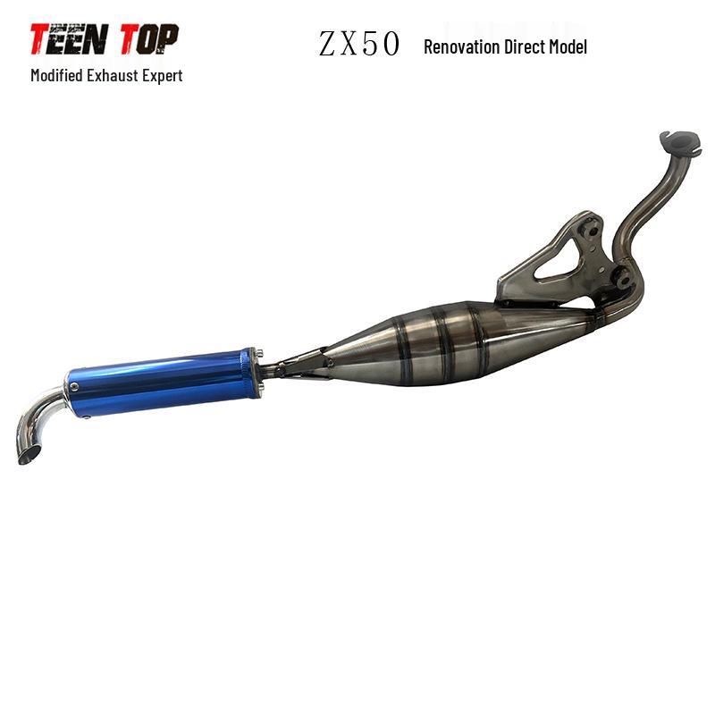 Stainless Steel Exhaust for AF34 ZX50 Two-Stroke DIO