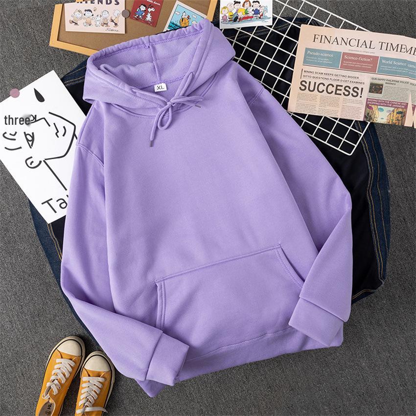2023 Autumn/Winter Women's Long Sleeve Loose Hooded Sweatshirt