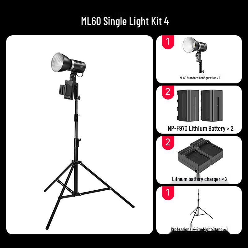 Godox ML60 LED Video Light Kit