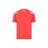 Emporio Armani SS23 EA7 Series Striped Crew Neck Logo Print T-Shirt Men Tops Orange 3RPT03-PJ3BZ-1480