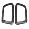 2pcs Interior Door Handle Panel Cover Trim Vehicle Inner Decoration Fit for   2016‑2020 2 Doors