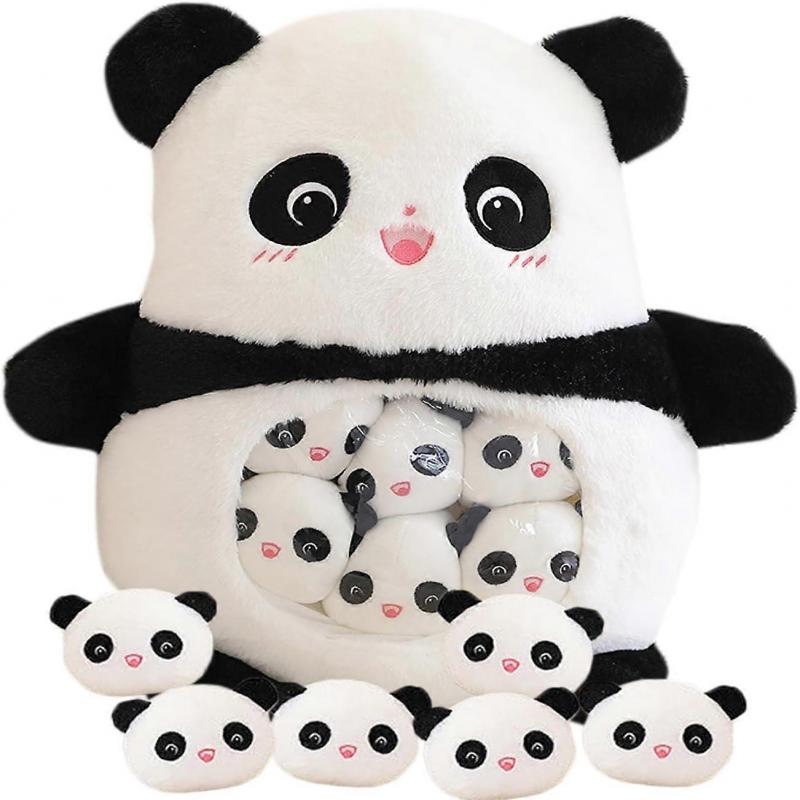 

Cute Plush Toy Doll Pillow Plush Animal Set Creative Children s Toy (panda)
