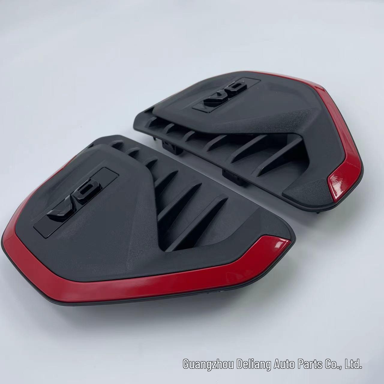 

Ford Ranger 22-23 Накладка на воздухозаборник: Декоративный аксессуар для пикапа немецкого качества T9 красный