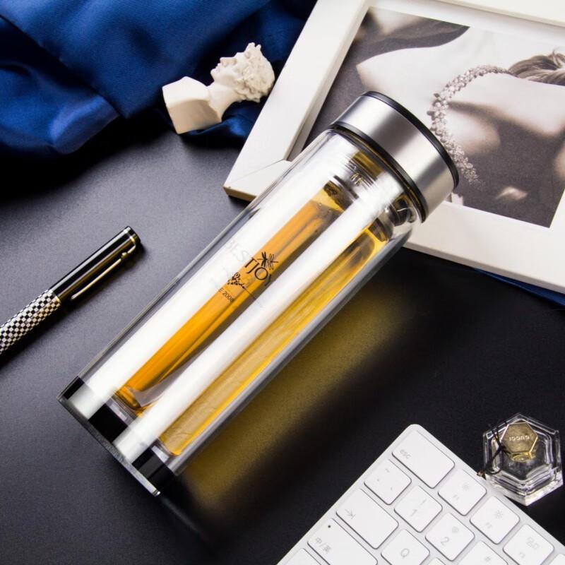 Fuguang Double-Layer Borosilicate Glass Cup