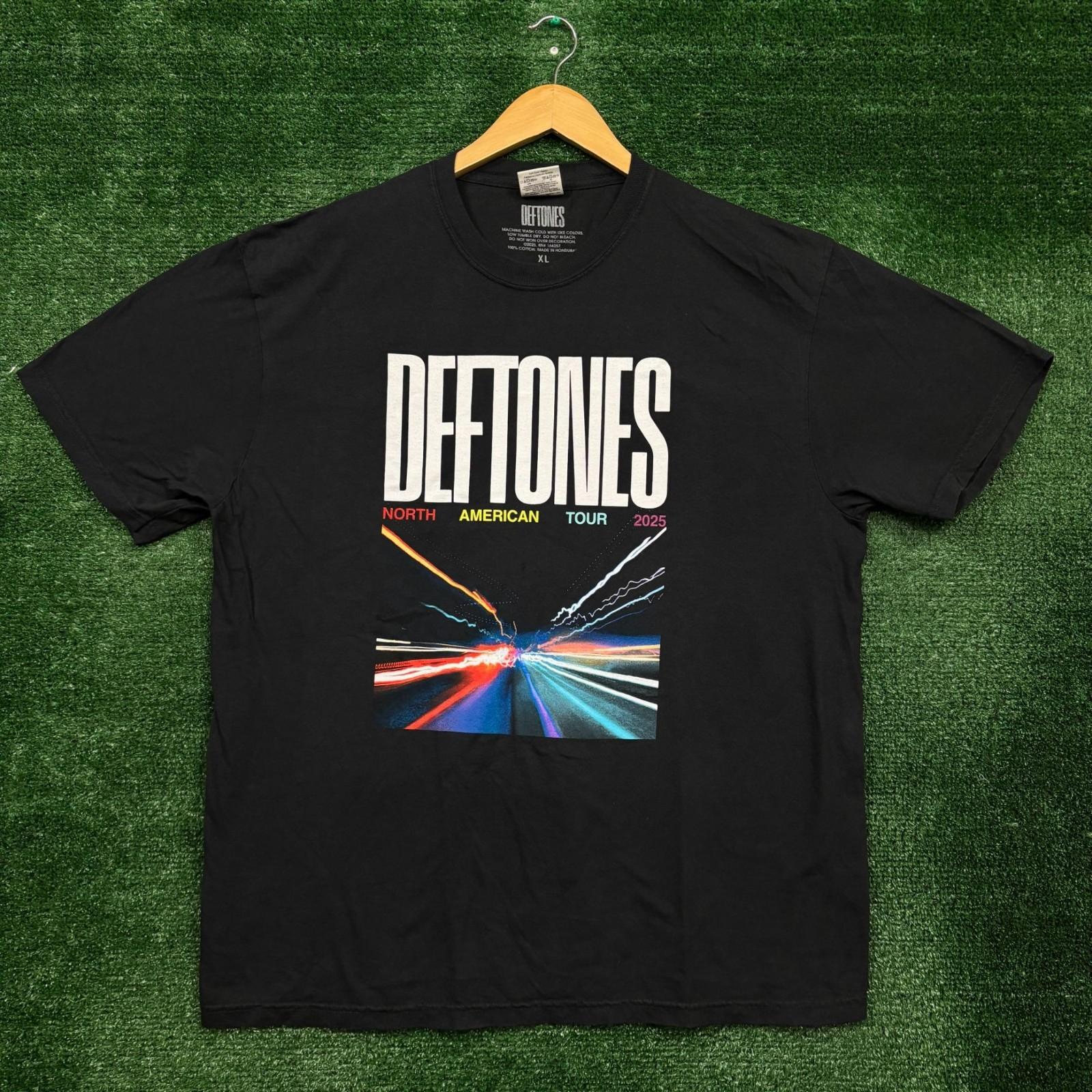 Deftones North American Tour Nu Metal Band Size Extra Large Unisex T-Shirt S