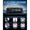 Tire Pressure Monitoring System,RV Tire Pressure Monitor System With Solar Charge Or USB, Tire Monitoring System With 4 Sensors & 6 Alarm Modes