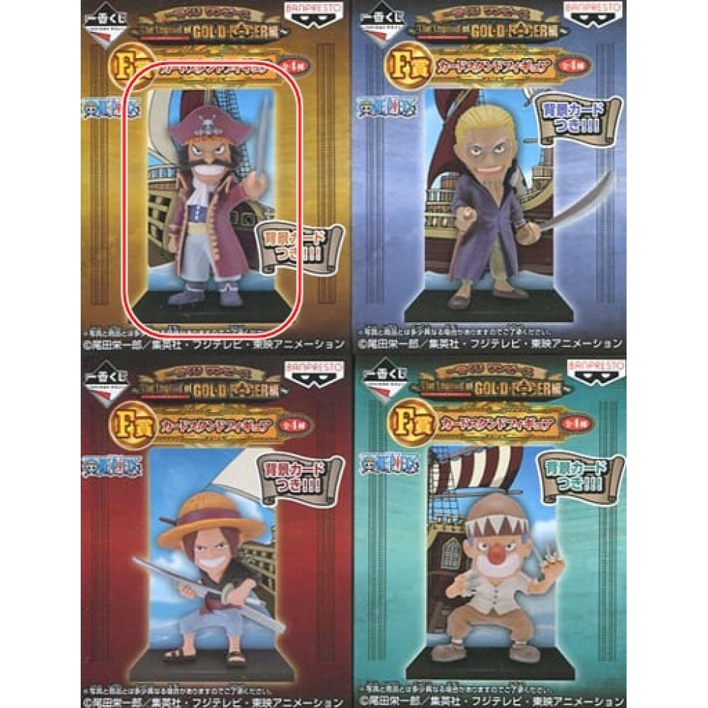 

Banpresto в наличии Banpresto Первая лотерея G Prize One Piece Легенда о Goal D Roger Подставка для карт Фигурка Goal D Roger для Японии