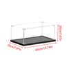 Acrylic Display Case for Collectibles Assemble Clear Dustproof Display Box for Action Figures Model Doll Toys Display Home Storage Case