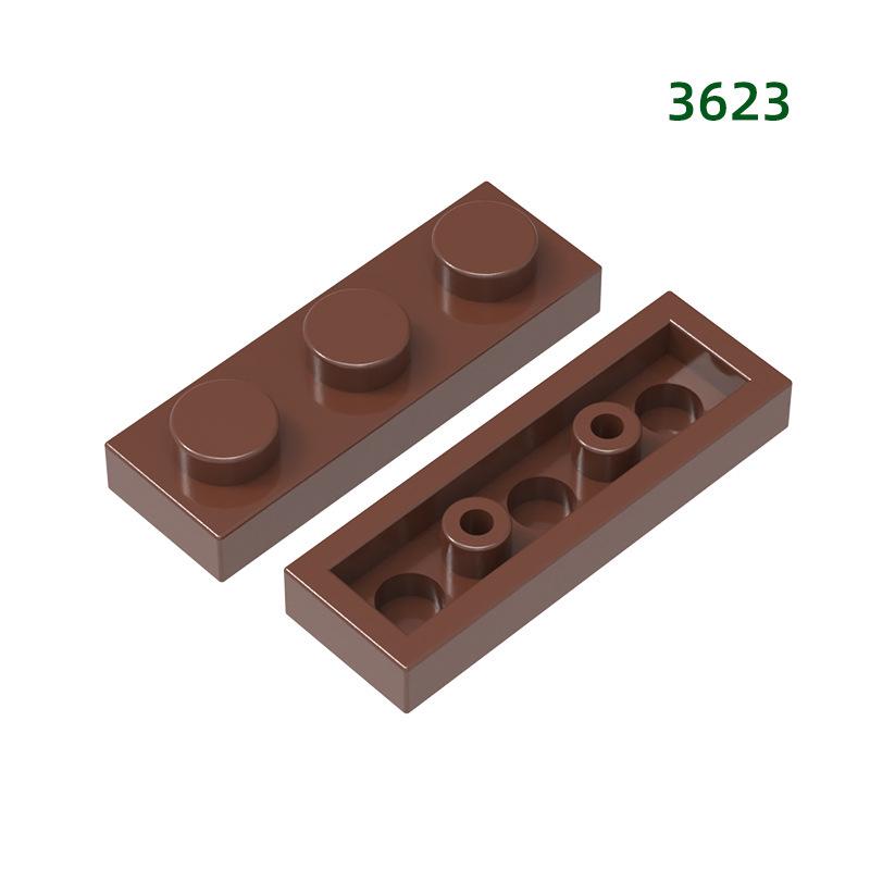 Wange 3623 Building Blocks: Compatible DIY Science Education Toy with Assembly Parts and Short 3-Hole Design
