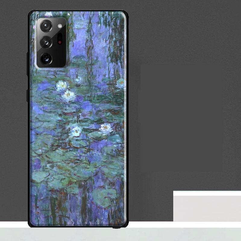 Claude Monet Art Painting Case For Samsung Galaxy S24 Ultra S23 S22 S21 S25 Ultra S9 S10 S20 Plus S25 FE Phone Cover