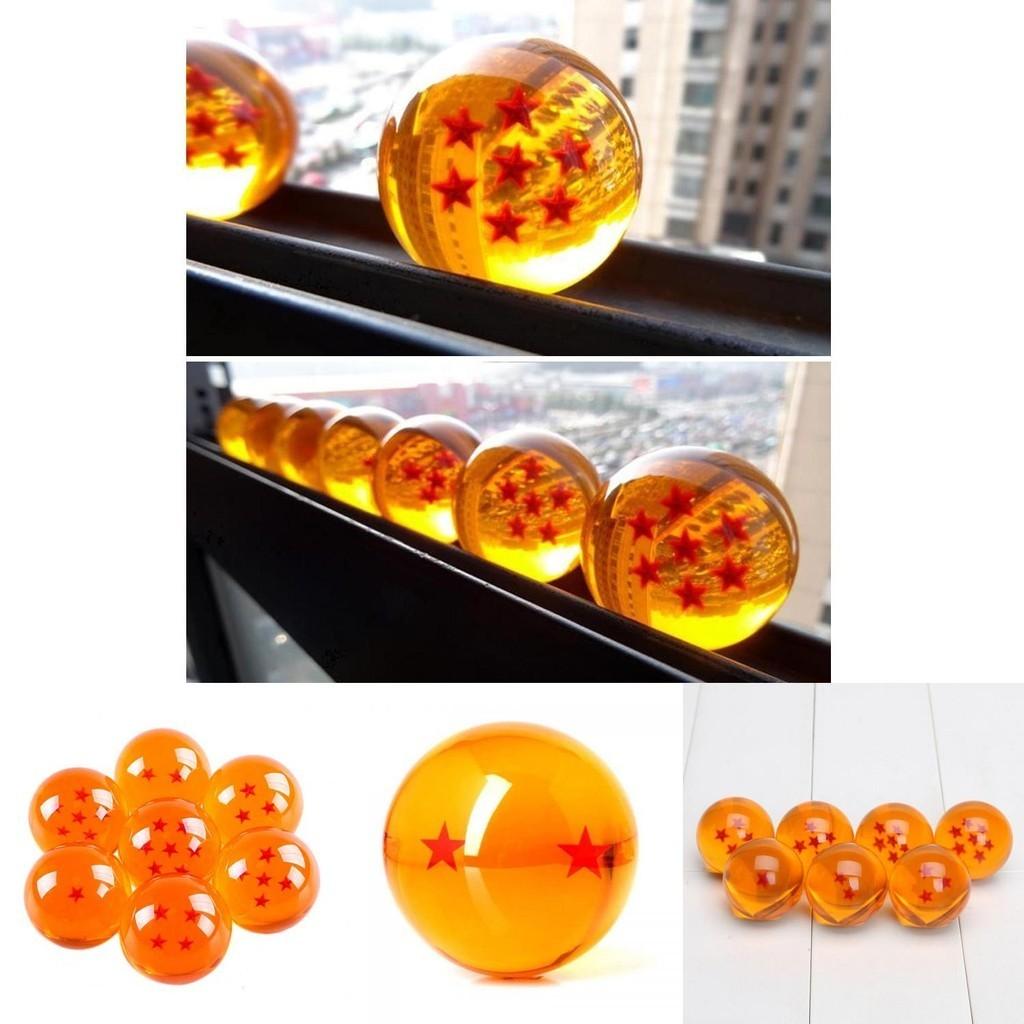 Dragon Ball Akryl Tecknad Hängande Prydnad Present Set Orange Färg Logotryck Tillgängligt
