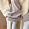 Oat Color Velvet Glutinous Rice Pants Women's Autumn and Winter New Drape Loose Lazy Small Imitation Cashmere Wide-leg Pants