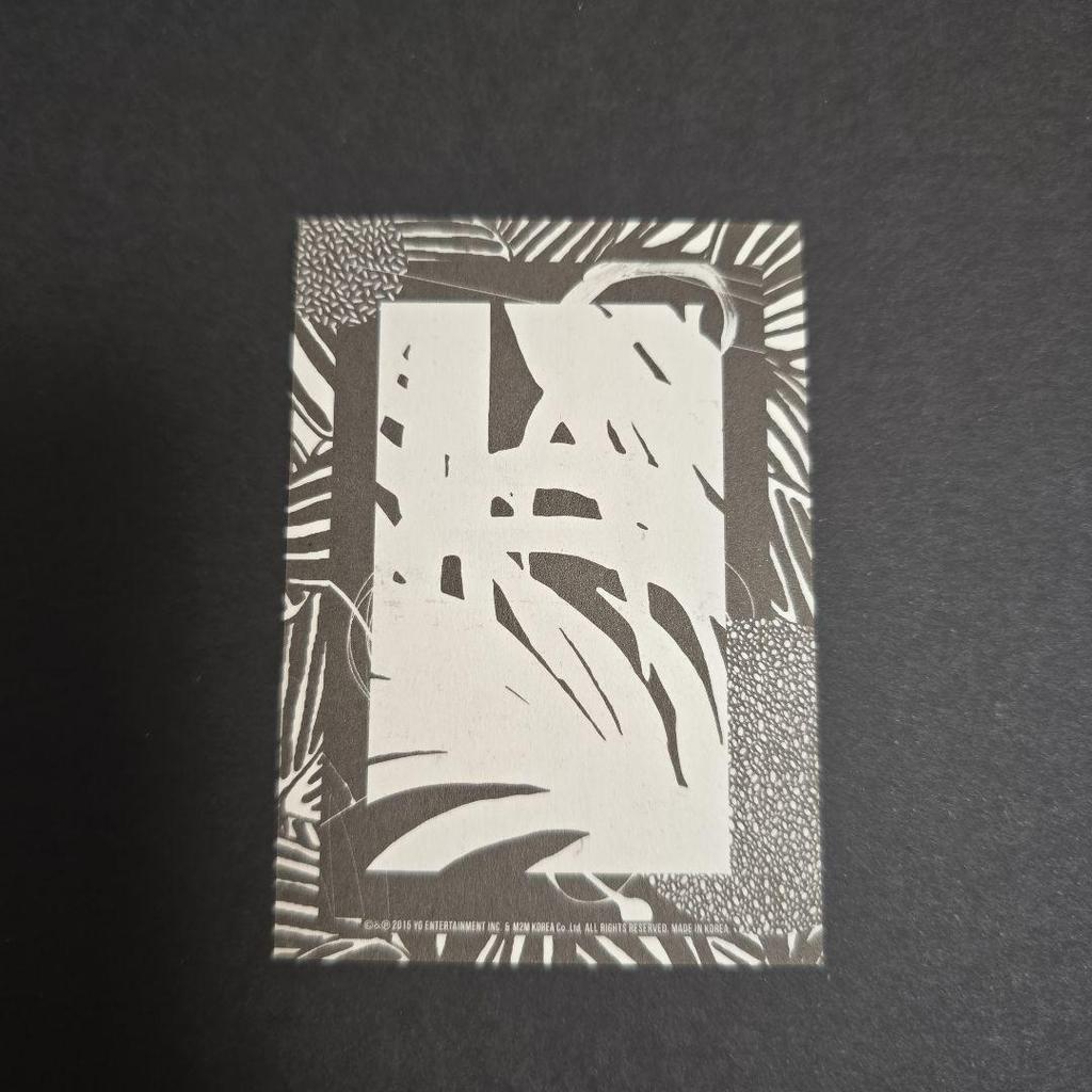 [USED] BIGBANG 2015 WELCOMING D-LITE Daesung Photo Card