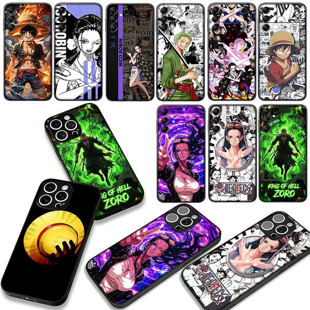Nico Robin One Pieces Luffy Zoro Phone Cover Case for Huawei P30 P20 Mate 20 Lite Pro Y7 Y6P Y7A 2019 Nova 5T 3I Casing