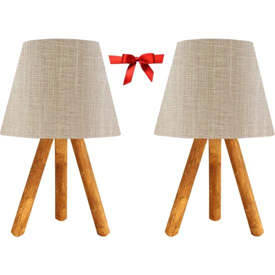 

Двойной абажур кремовый